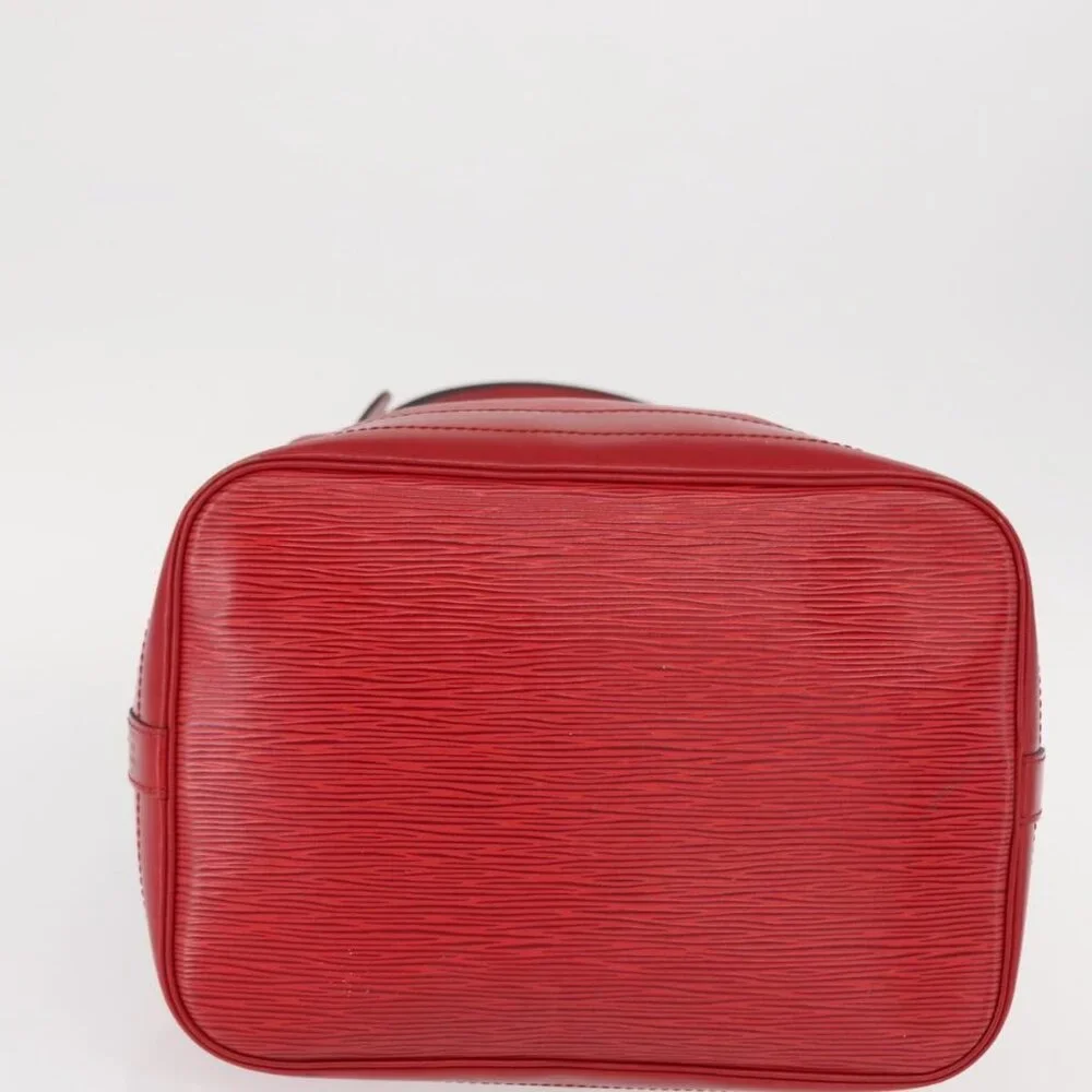 LOUIS VUITTON Epi Noe Shoulder Bag Red M44007 LV Auth mr1624